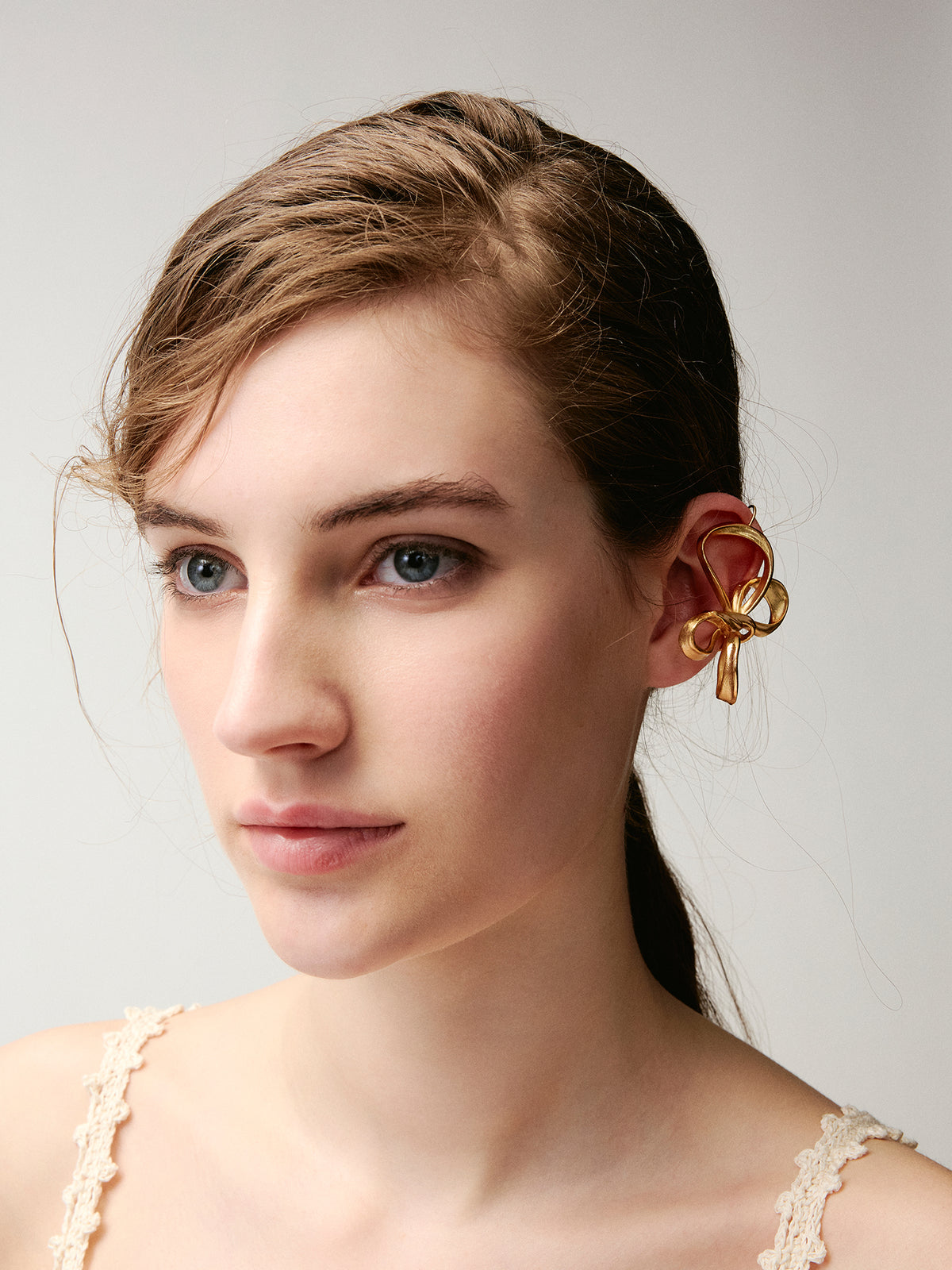 Large Bow Ear Cuffs