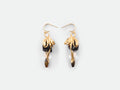 Crystal Embellished Bow Earrings