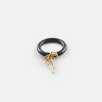 Mini Bow Natural Stone Ring