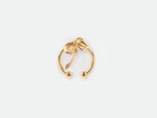 Mini Bow Open Ring