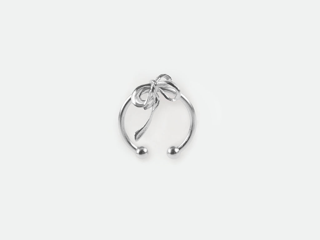 Mini Bow Open Ring