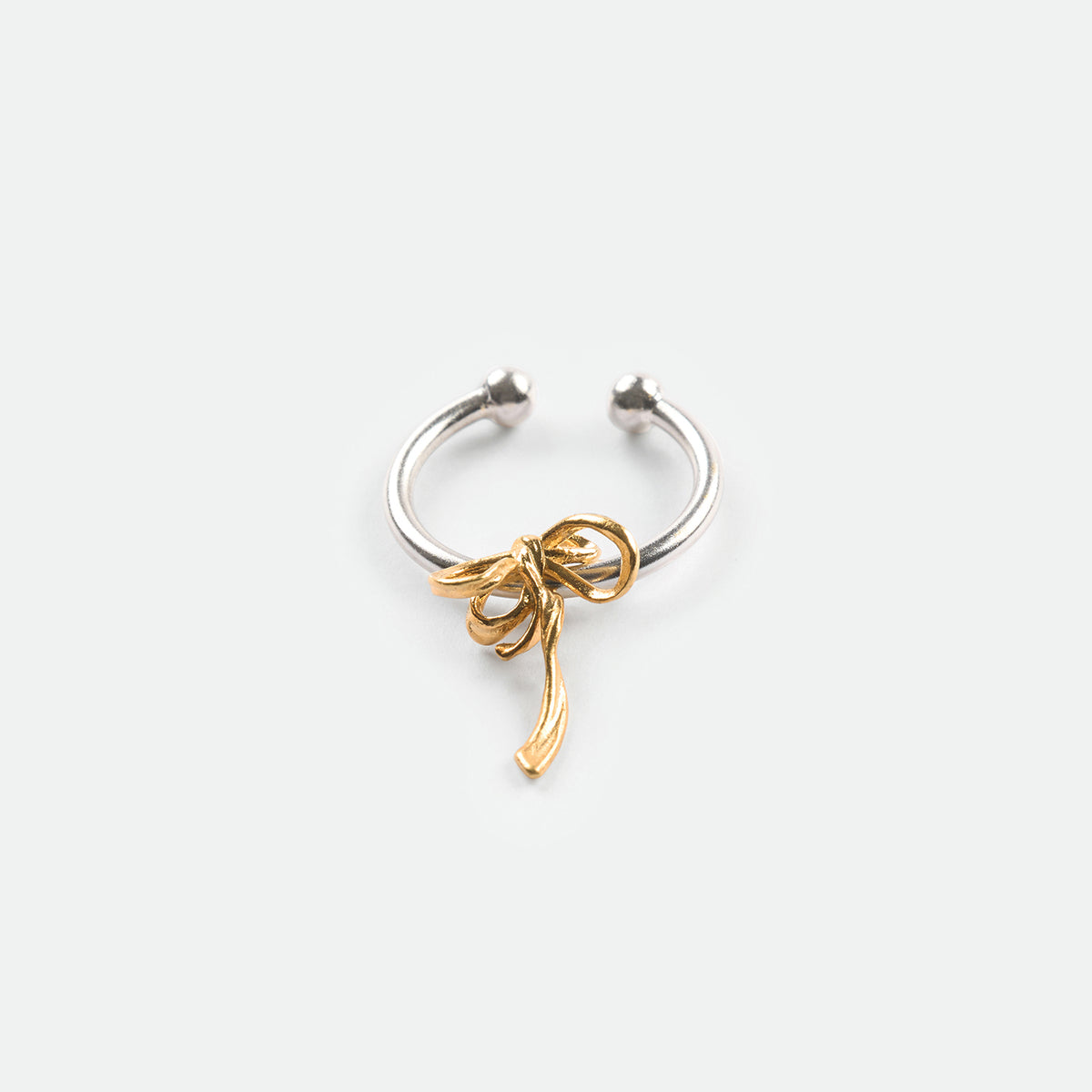 Mini Bow Open Ring