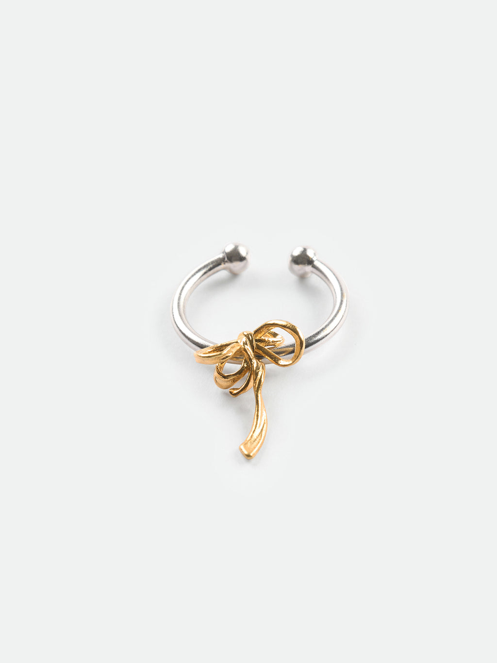 Mini Bow Open Ring