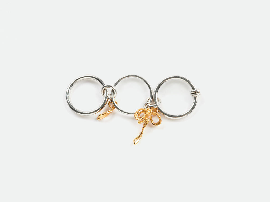 Triple-Band Bow Ring