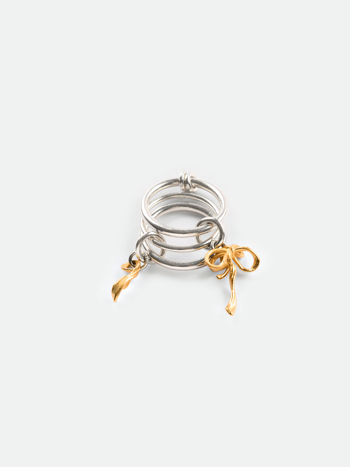 Triple-Band Bow Ring