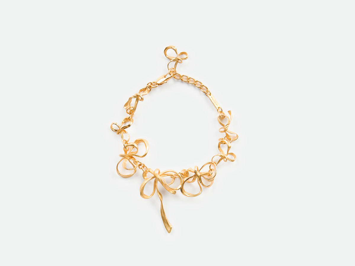 Metal Bow Bracelet