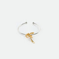 Sliding Bow Open Bracelet