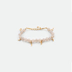 Purple Chalcedony Ribbon Bracelet