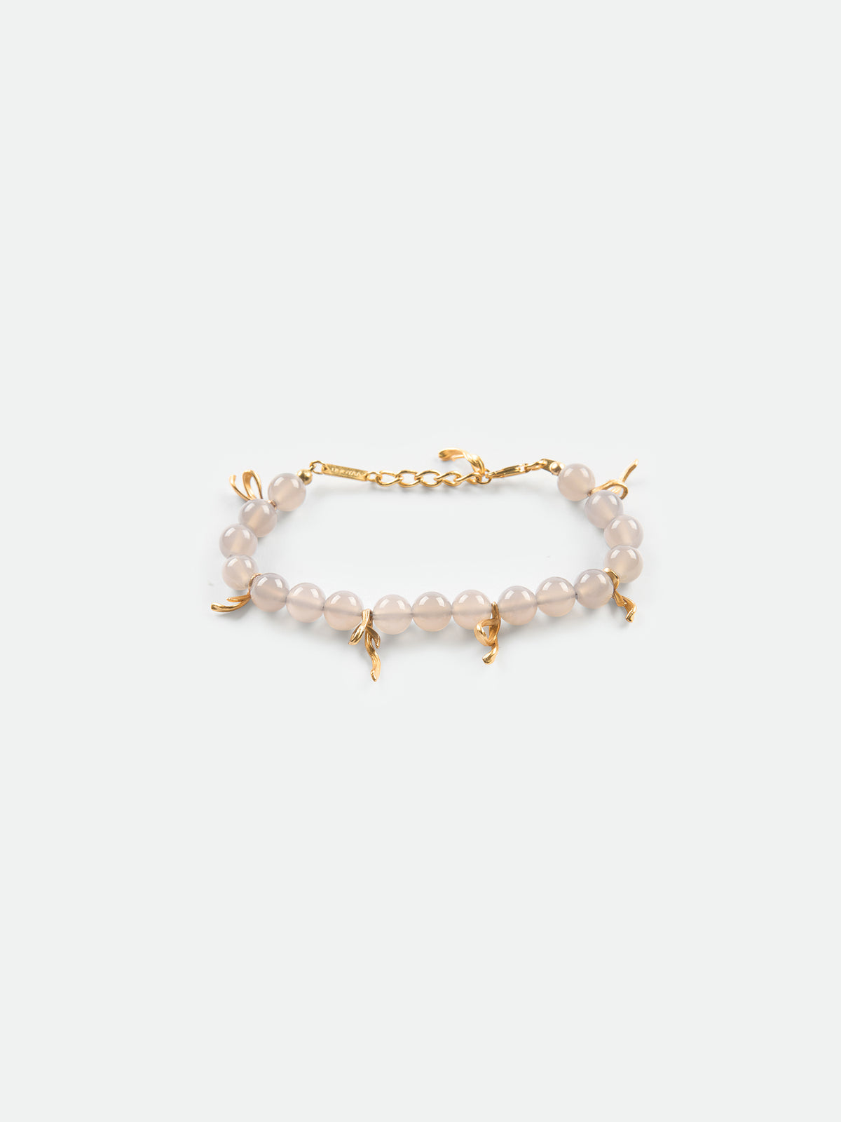 Purple Chalcedony Ribbon Bracelet