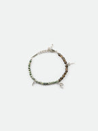 Smoky Quartz Green Kyanite Bracelet