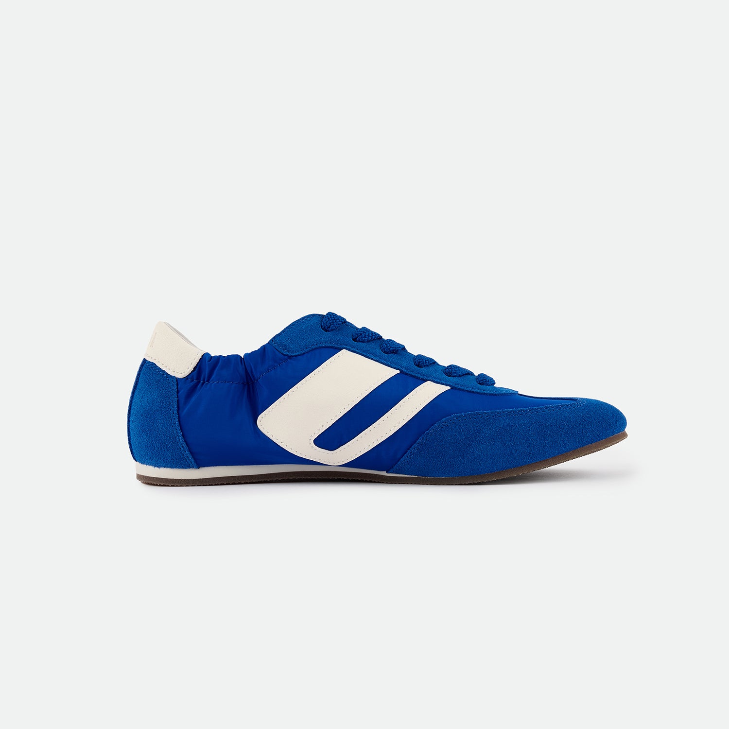 Klein blue leather sneakers