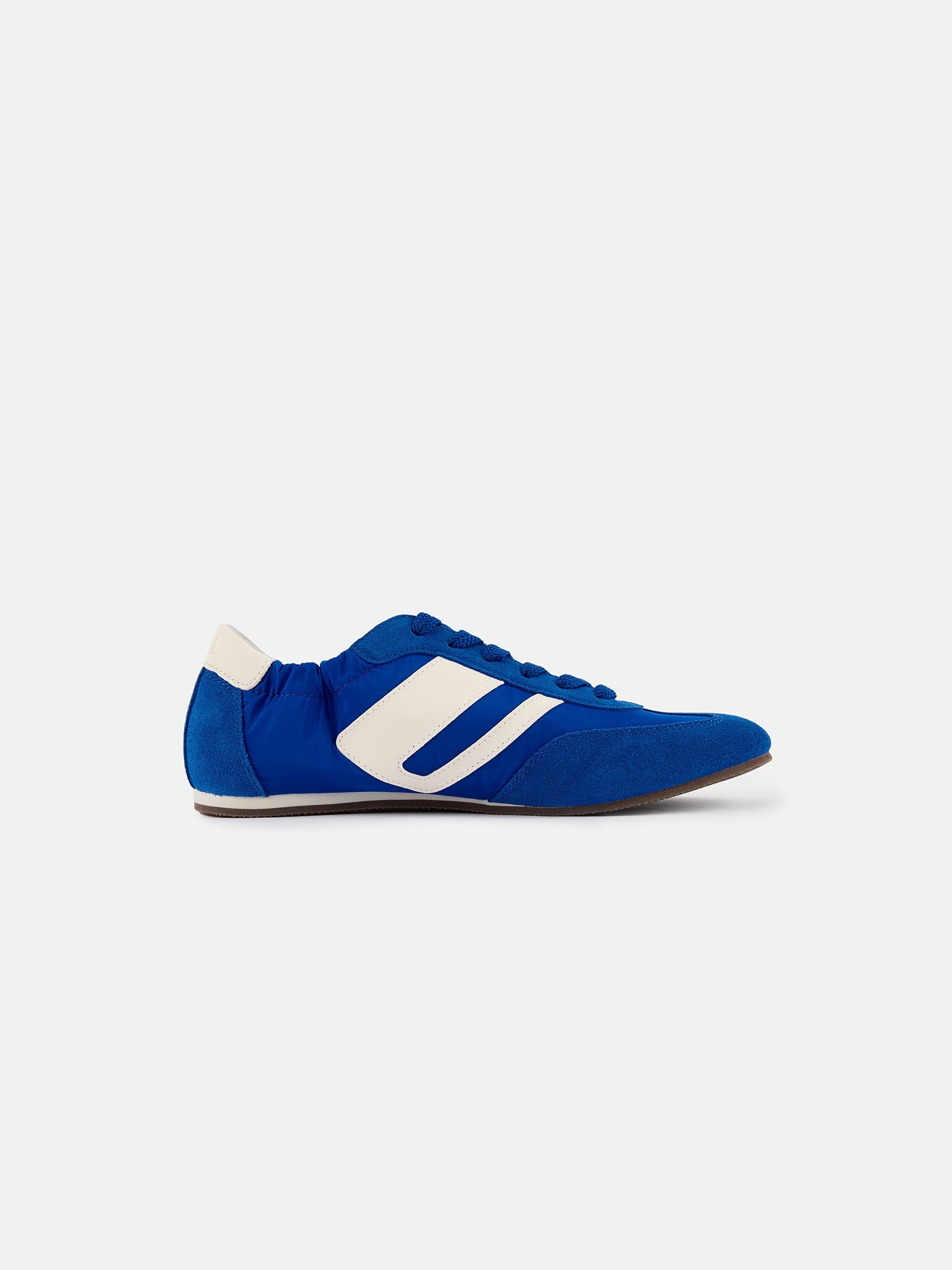 Klein blue leather sneakers