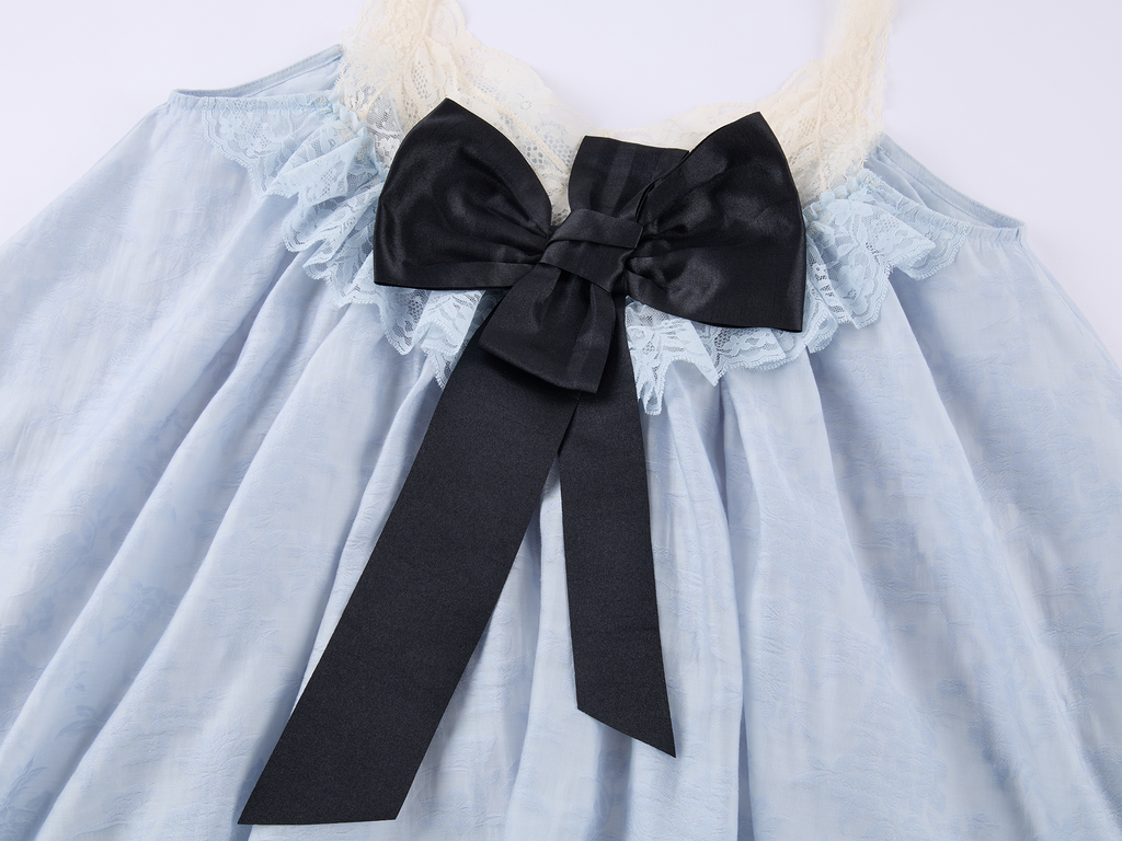 3d bow knot cami