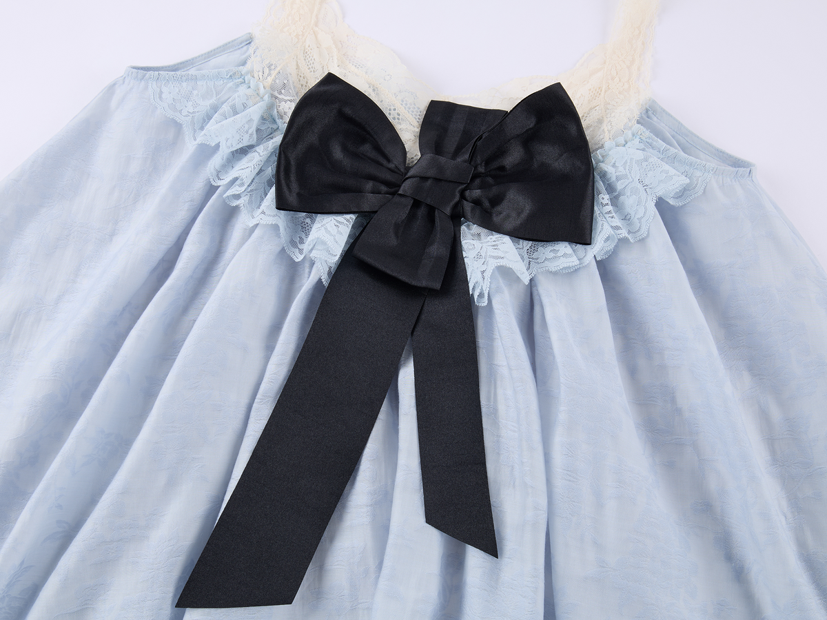 3d bow knot cami