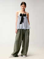 3d bow knot cami