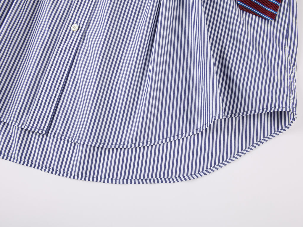 3D tie bow shirt