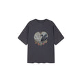 Swan Graphic Print Cotton T-Shirt