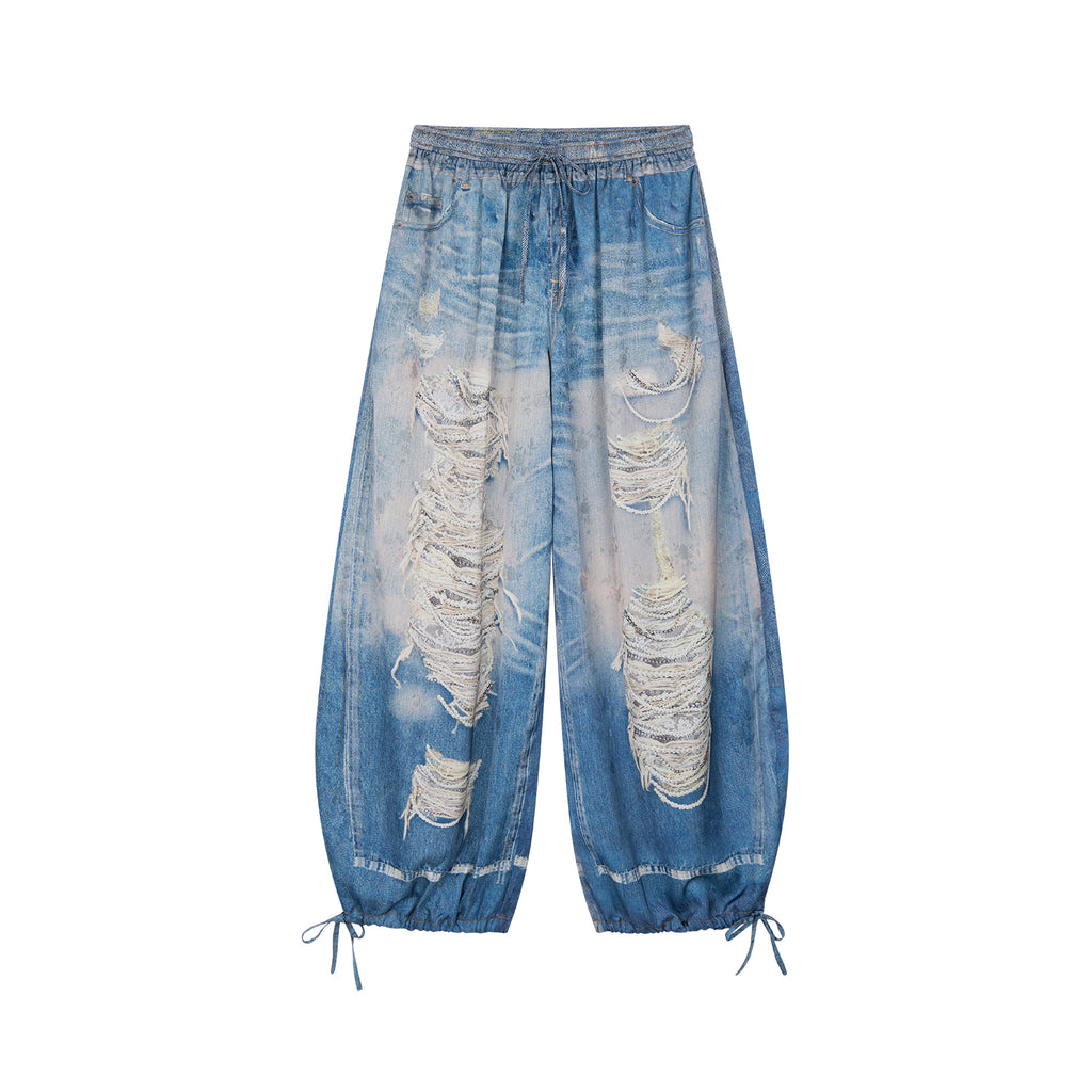 Pearl chain print bloomers