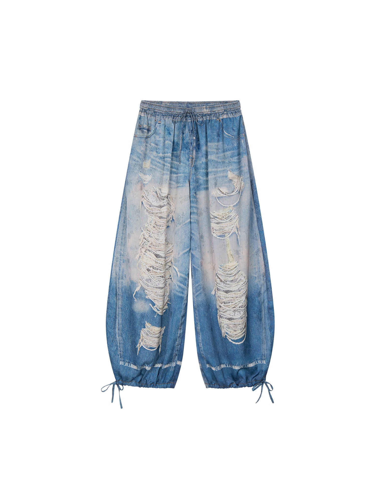 Pearl chain print bloomers