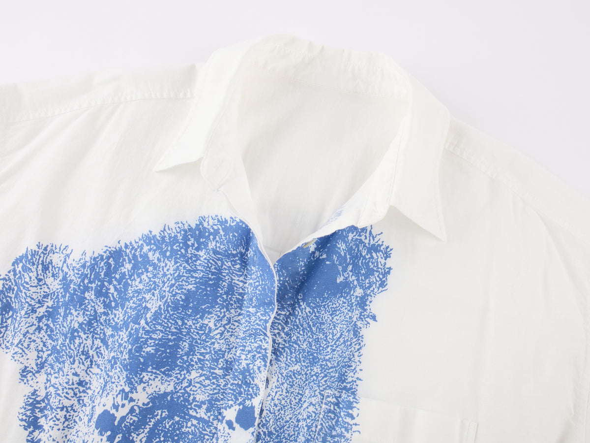 HUG bear print shirt dress