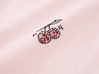 Rhinestone sporty cherry cargo pants