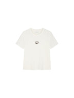 Sad bear embroidered emblem T-Shirt