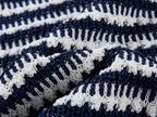 Hand-crocheted 3D floral and insect print knit cami