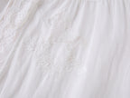 Lace embroidered tea dress
