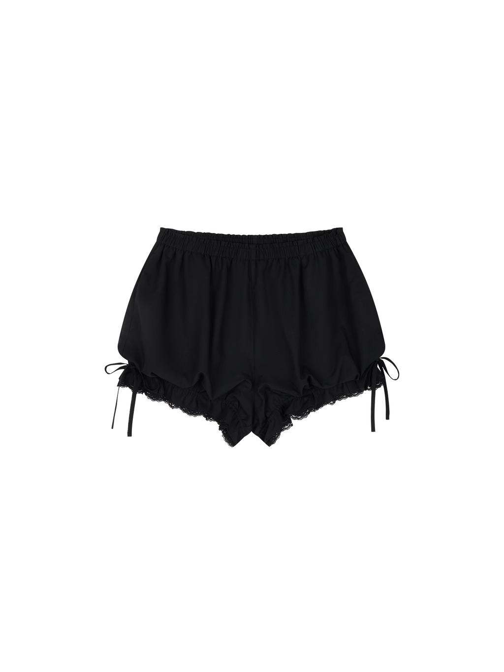 Gathered lantern shorts