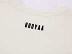 Youthful Flocked Note Graphic T-Shirt