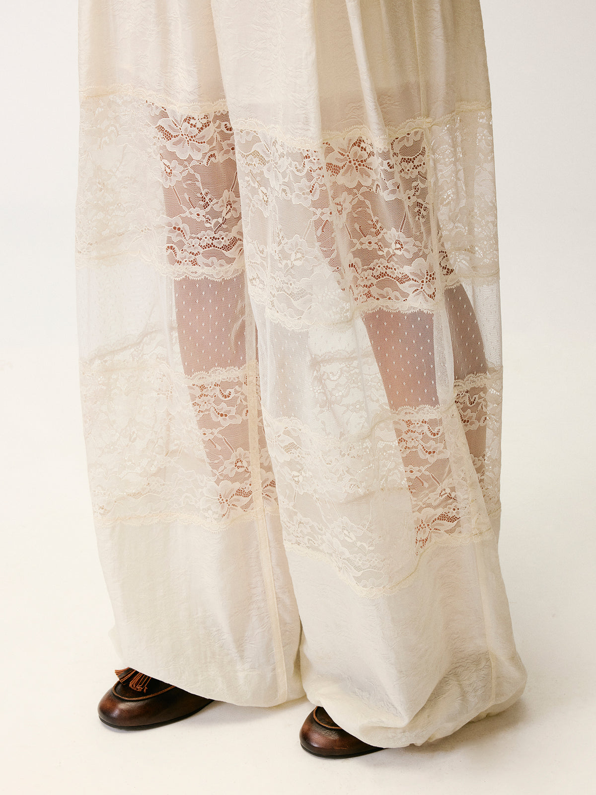 Lace patchwork bloomers