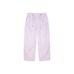 Eyelet Cutout Floral Parachute Pants