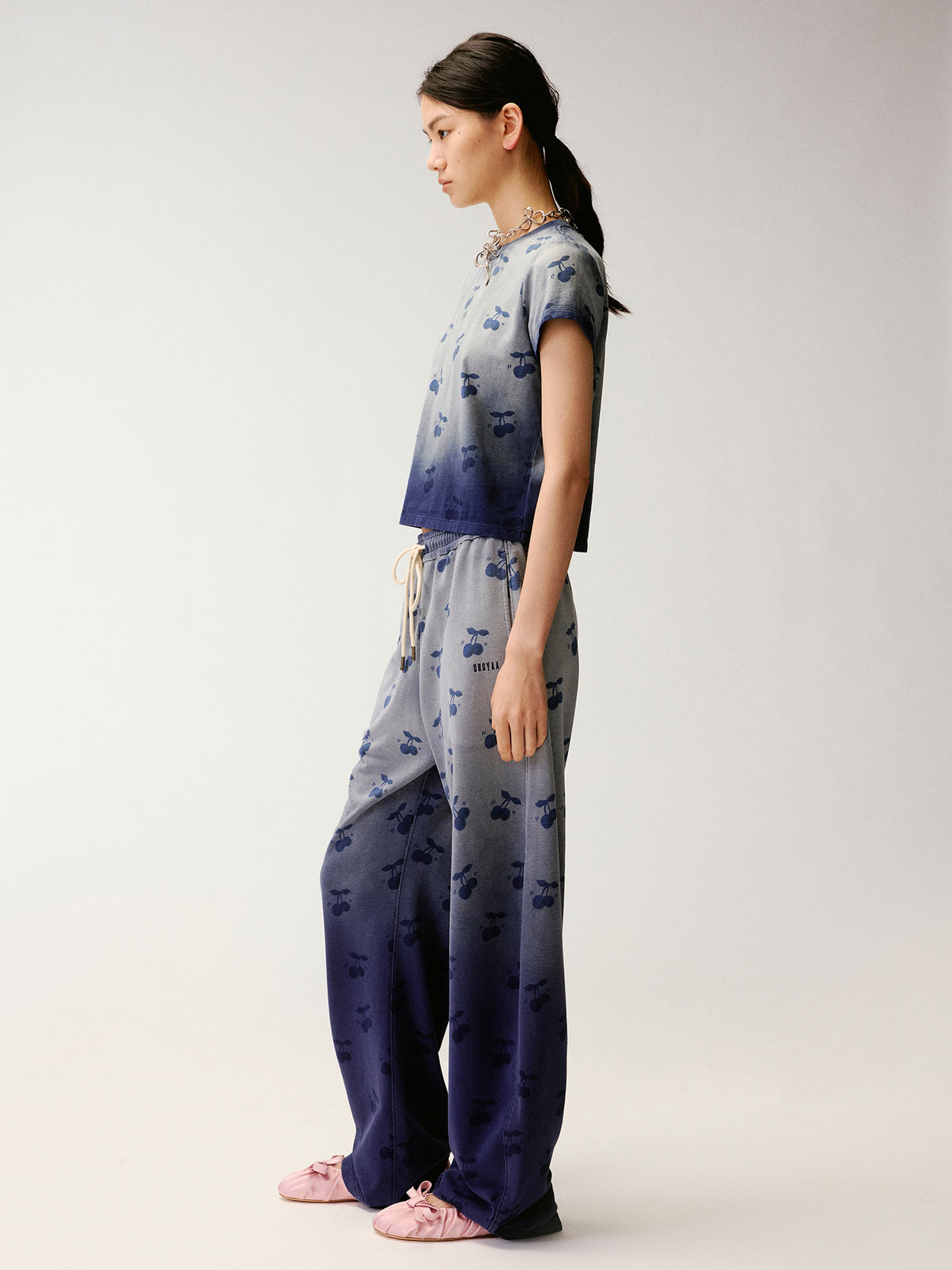 Gradient Washed Banana Pants