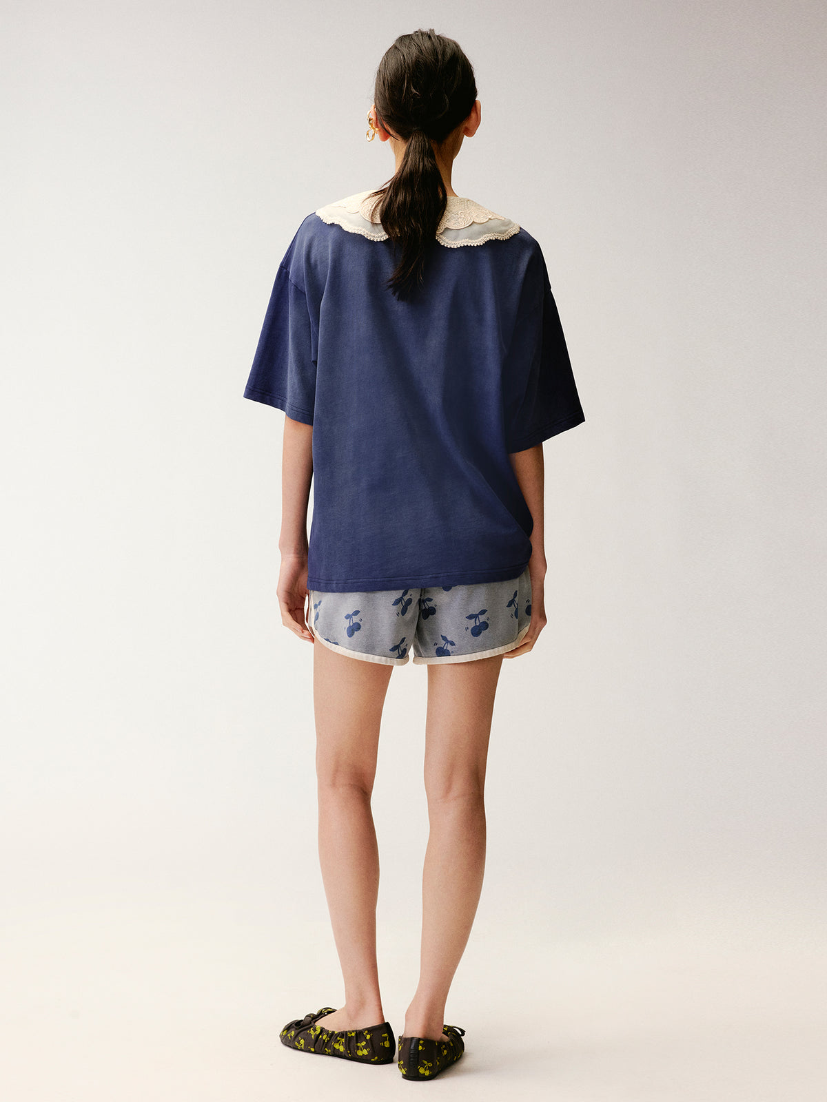 Gradient Washed Shorts