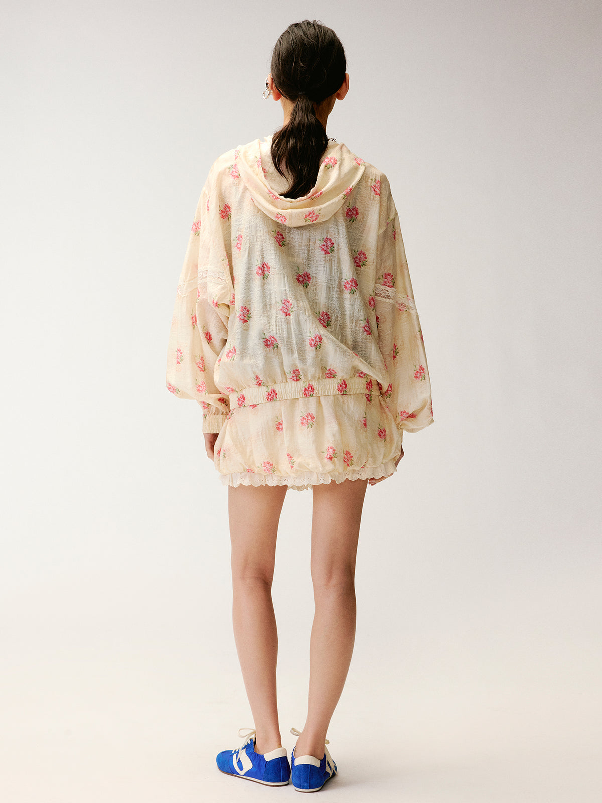 Tencel Wool Bubble Shorts