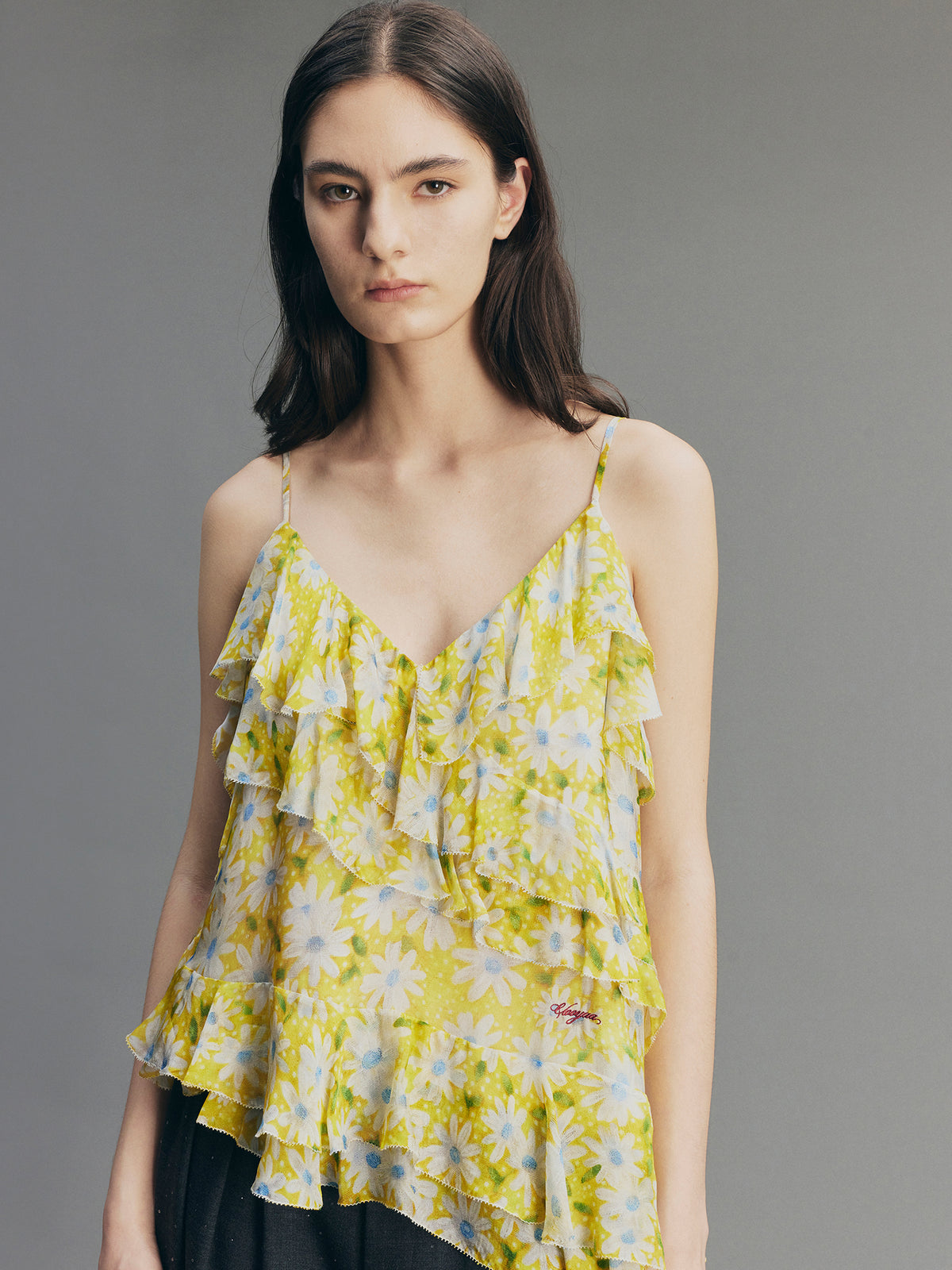 Daisy Ruffle Cami Top