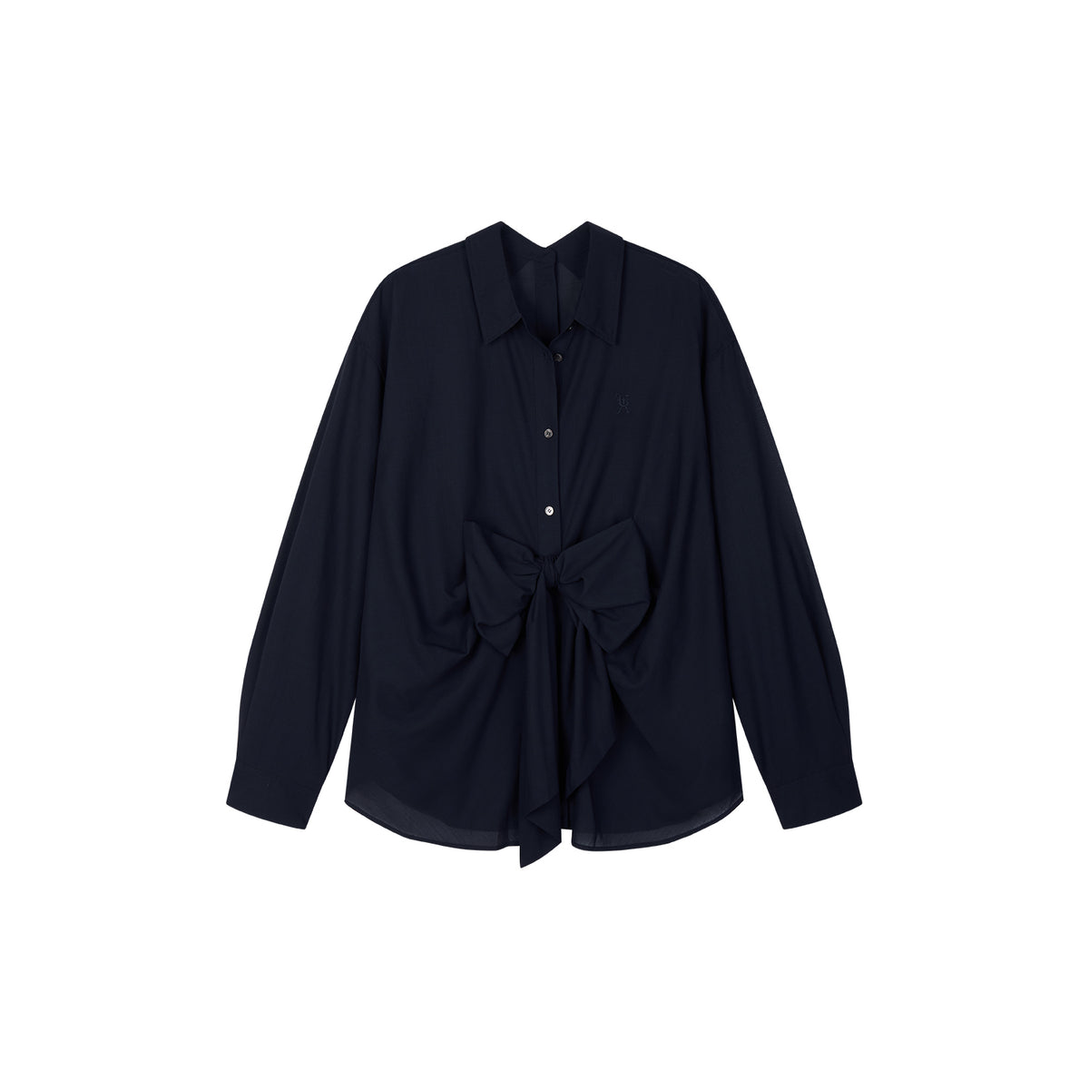 Reversible 3D-Bow Tailored Shirt