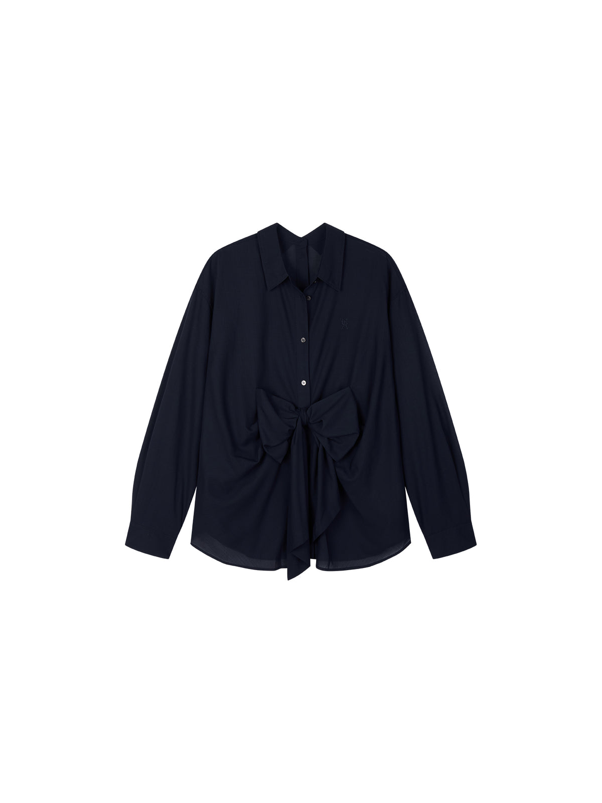 Reversible 3D-Bow Tailored Shirt