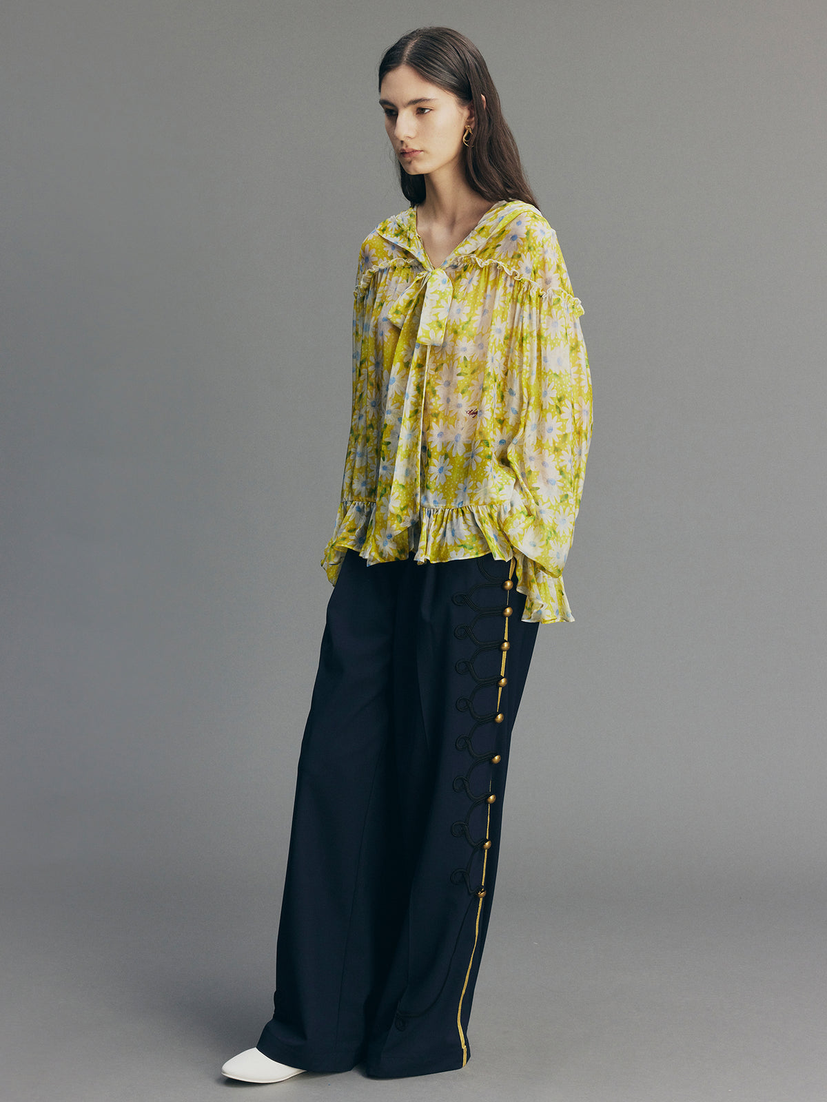 Daisy Ruffle Shirt