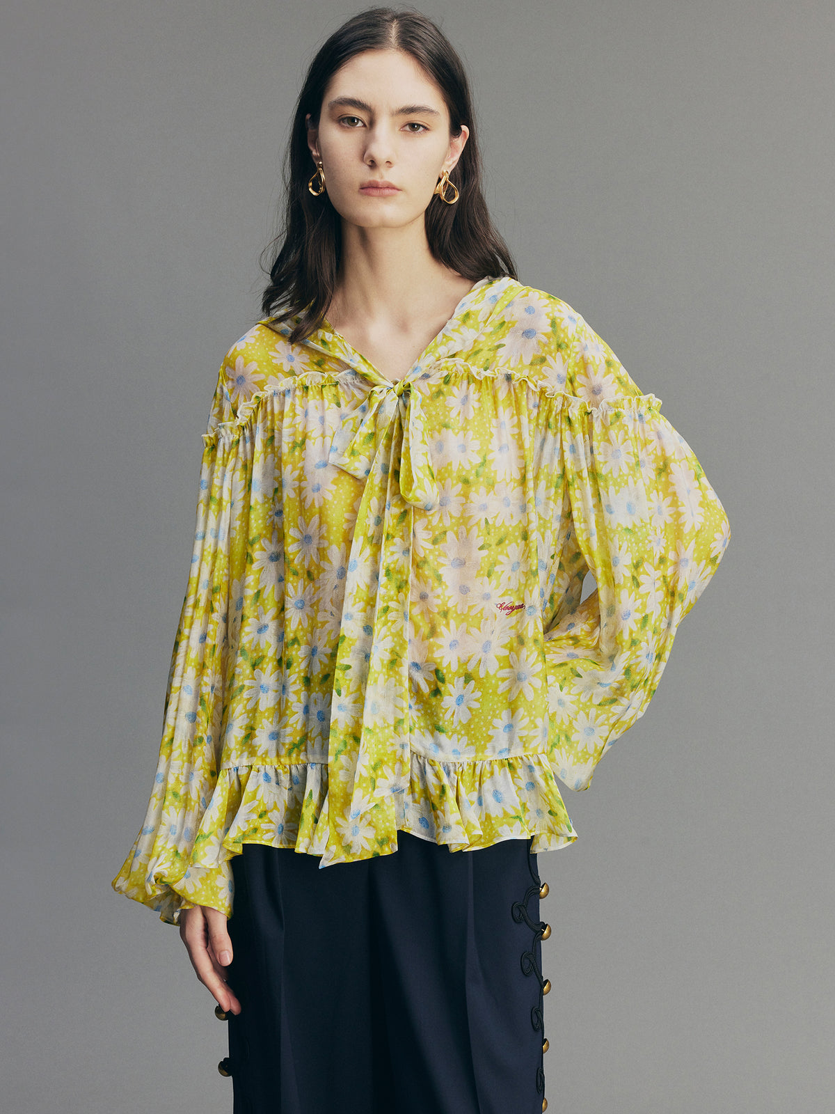 Daisy Ruffle Shirt