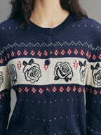 Romantic Vintage Floral Cardigan