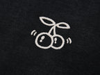 Asymmetric-Placket Collegiate T-shirt
