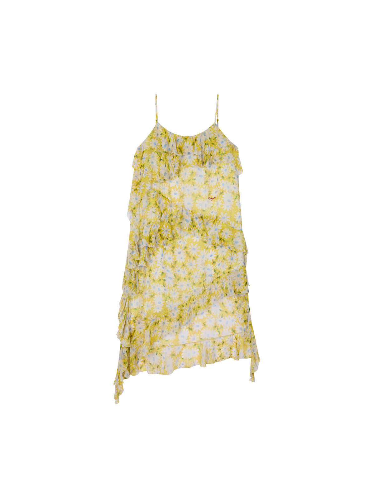 Daisy Ruffle Slip Dress
