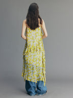 Daisy Ruffle Slip Dress