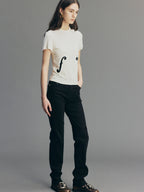 Rock-Inspired Skinny Distressed Jeans