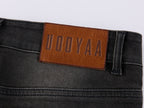 Rock-Inspired Skinny Distressed Jeans