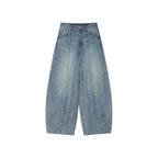 Vintage Glam Balloon Rhinestone Jeans