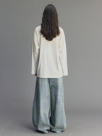Vintage Glam Balloon Rhinestone Jeans