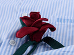 Hand-Shaped Rose Shirt