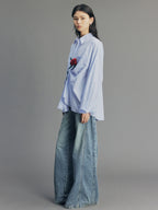 Hand-Shaped Rose Shirt